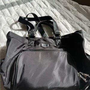 Aimee Kestenberg Black Nylon Shoulder Bag
